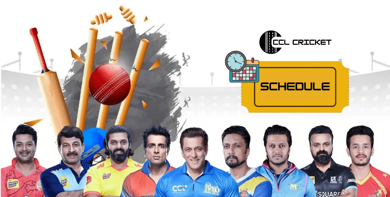 CCL 2024 Celebrity Cricket League Schedule, Fixtures, Date & Time