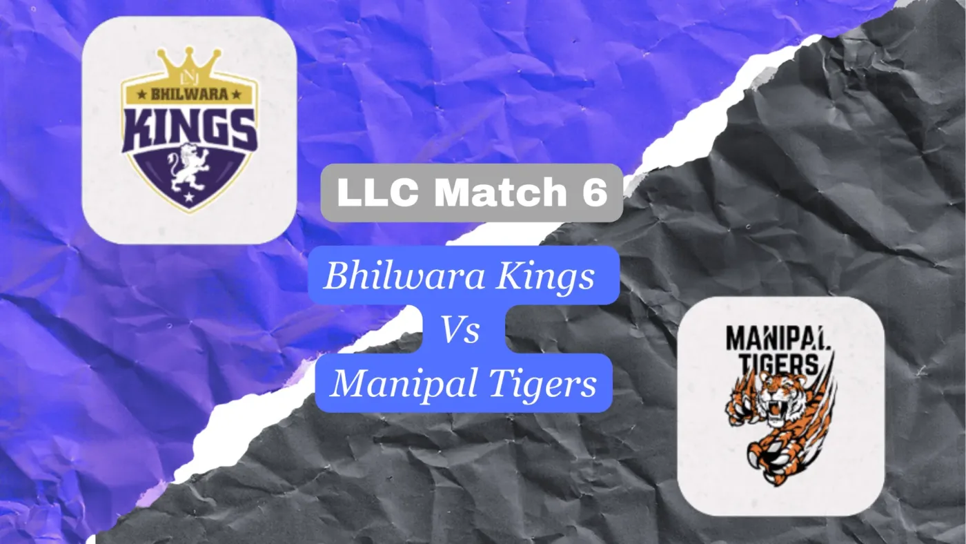 Bhilwara Kings vs Manipal Tigers
