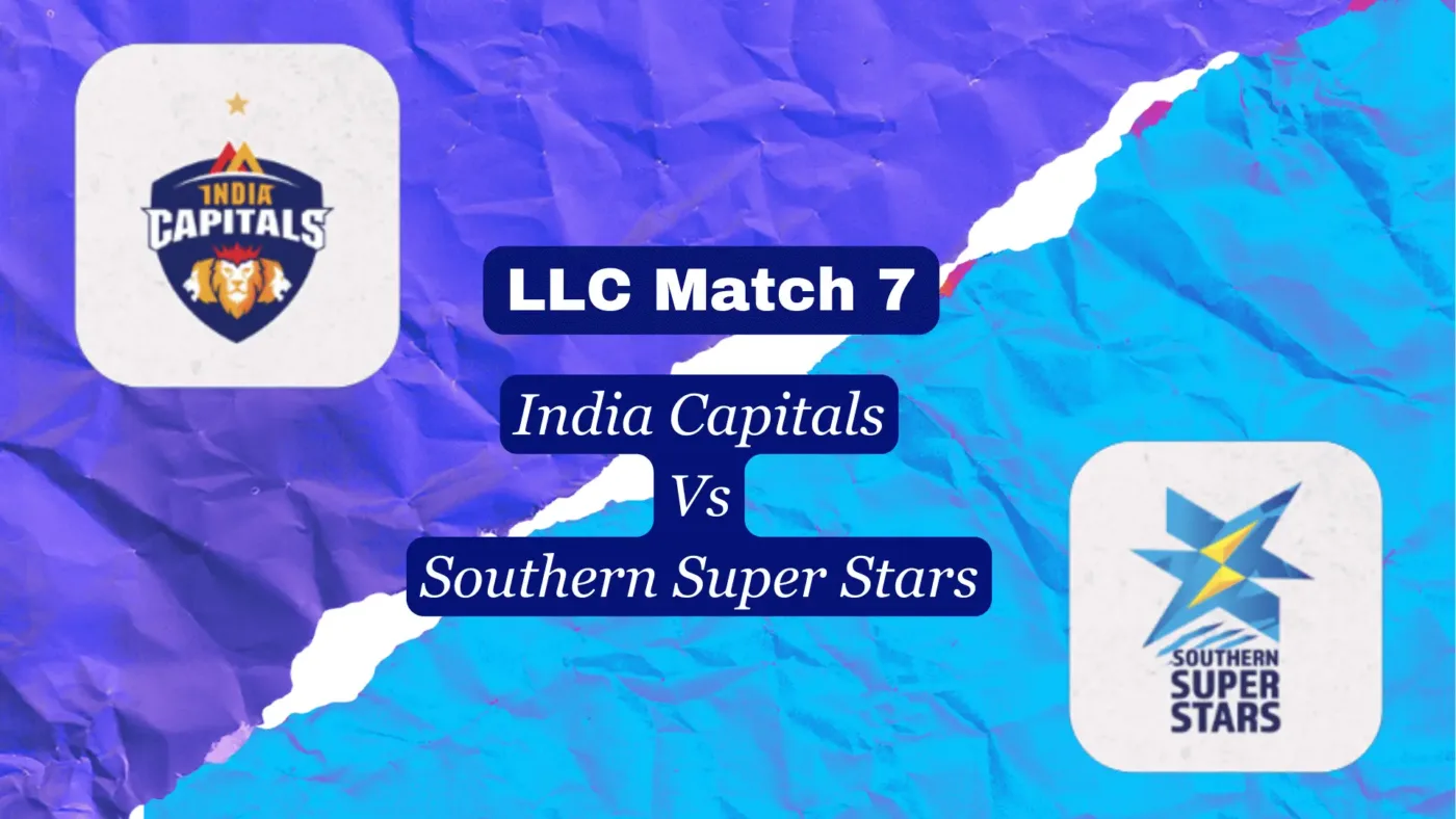 India Capitals vs Southern Super Stars