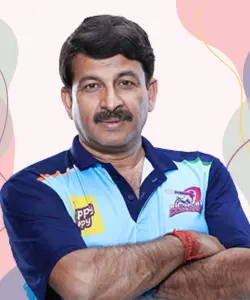 Manoj Tiwari captain of Bhojpuri Dabanggs