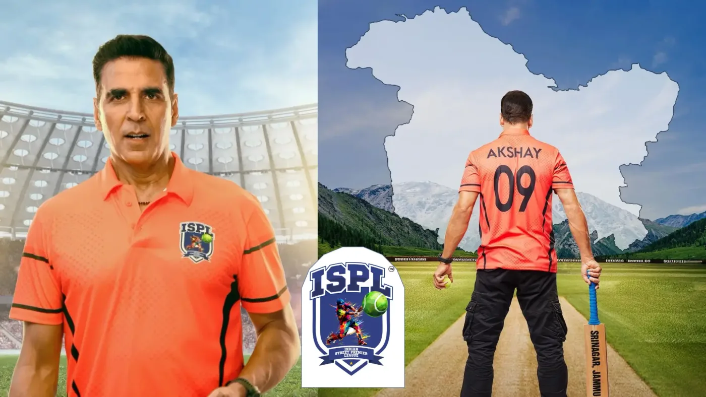 Akshay Kumar unveils the jersey of the Srinagar cricket team