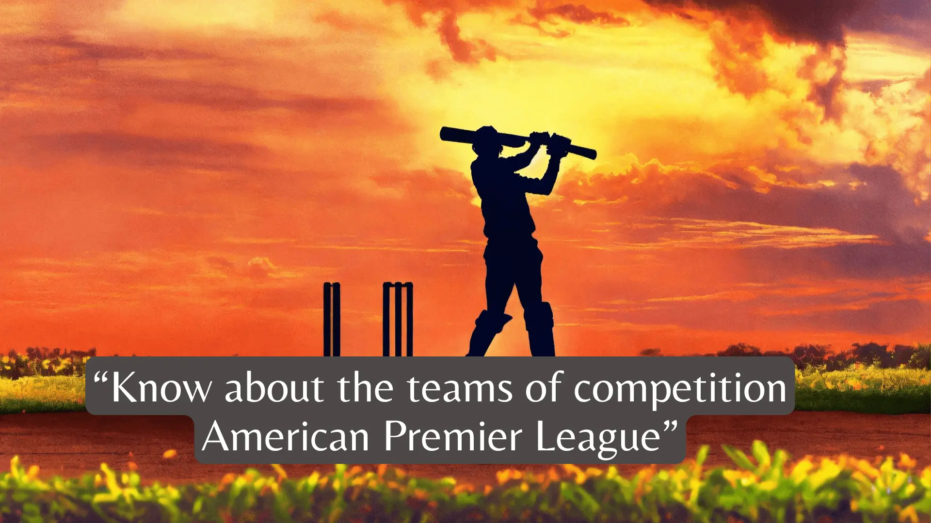 Know about the teams of competition American Premier League