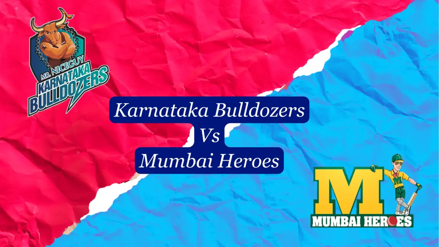 Karnataka Bulldozers Vs Mumbai Heroes 3rd Match