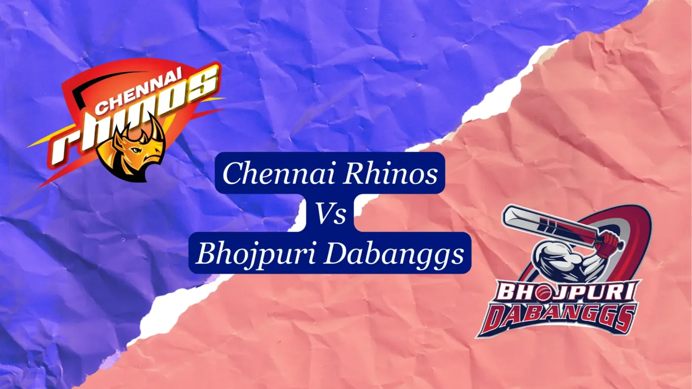Chennai Rhinos Vs Bhojpuri Dabanggs