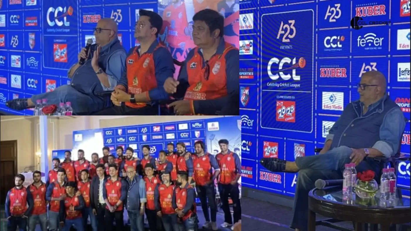 Press Meeting of Bengal Tigers for CCL 2024