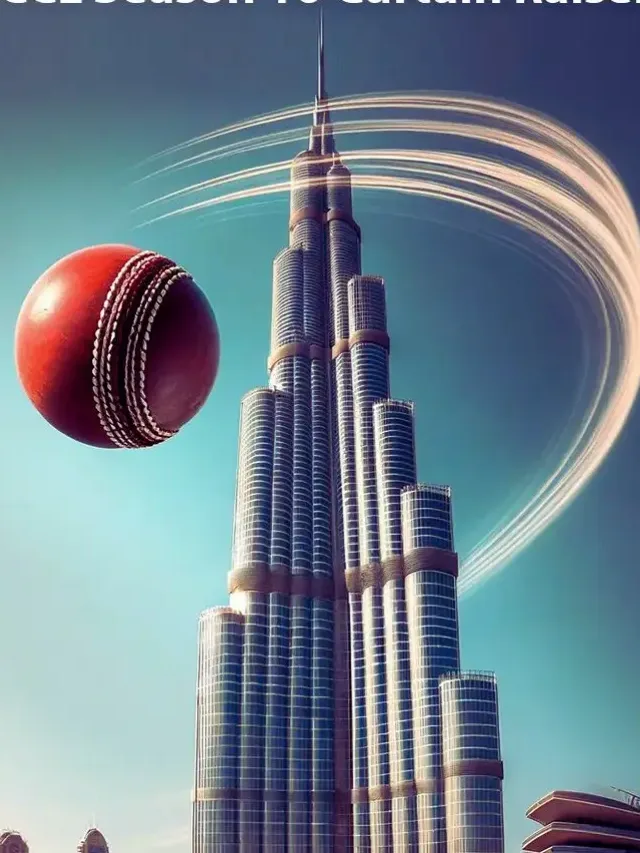 Celebrity Cricket League (CCL) 2024 Promo Launch on Burj Khalifa