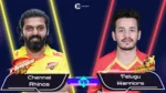 Chennai Rhinos Vs Telugu Warriors