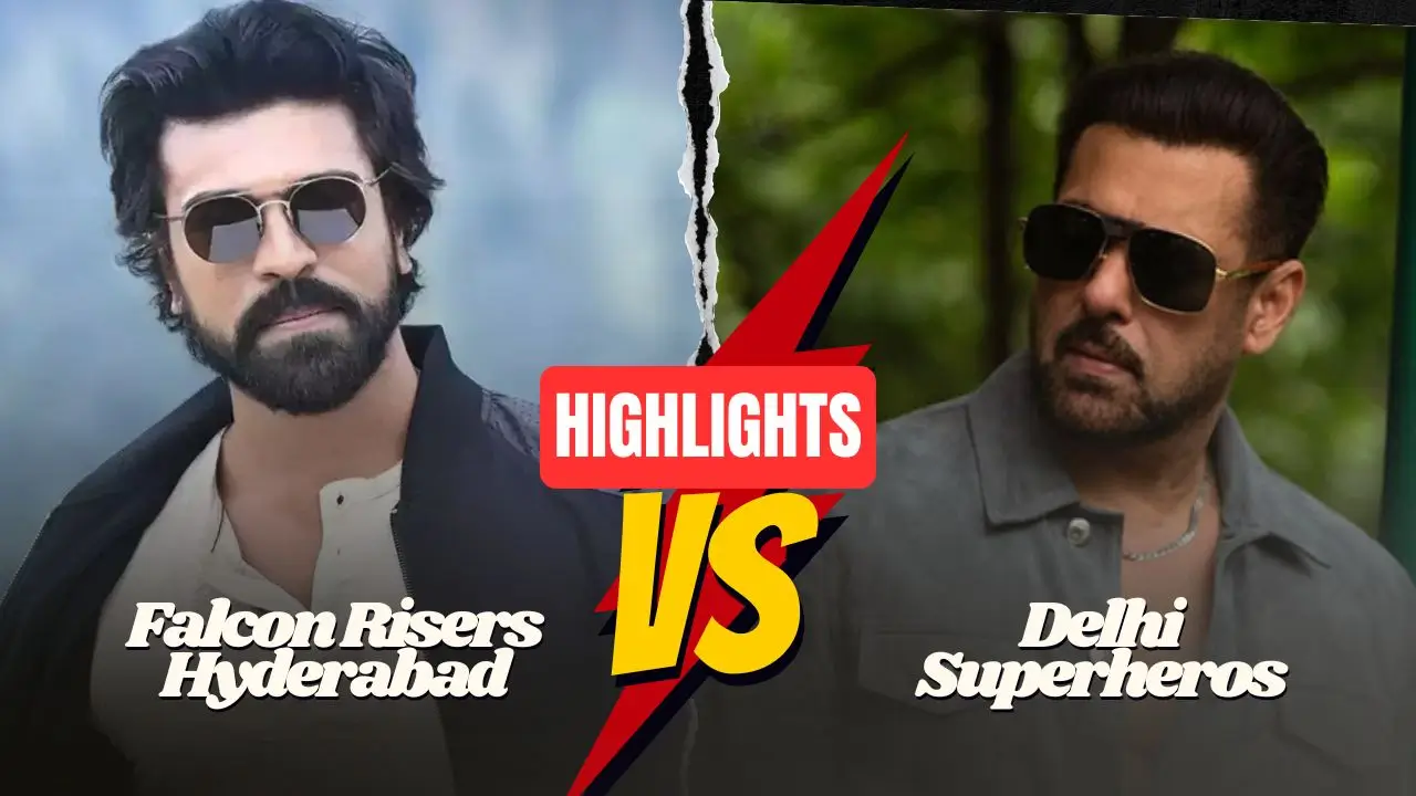 Falcon Risers Hyderabad Vs Delhi Superheros